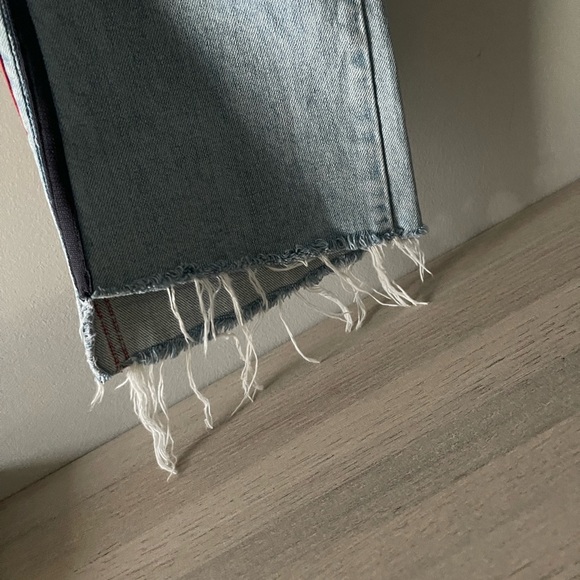 MOTHER Superior | The Insider Crop Step Fray 26 Preppy Streetwear Sporty - Picture 5 of 12